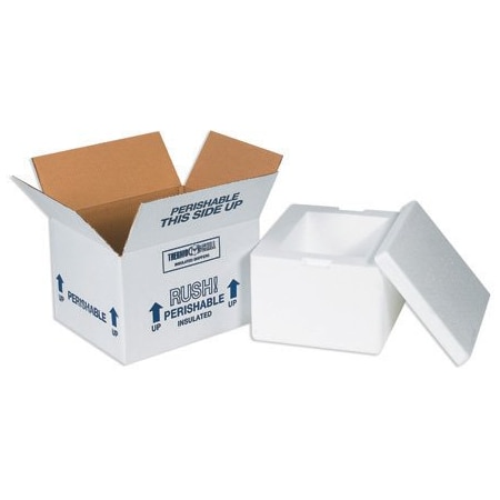 Thermo Chilll 8 x 6 x 4 1/4'' Insulated Shipping Kit, 12PK BUY00028734